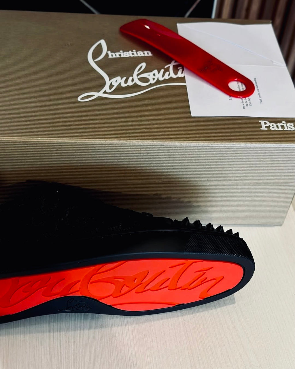Christian Louboutin Louis Junior Spikes