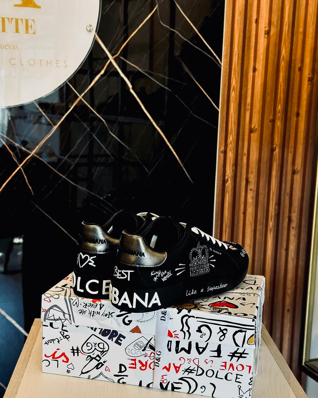 Dolce & Gabbana Portofino Patch Graffiti