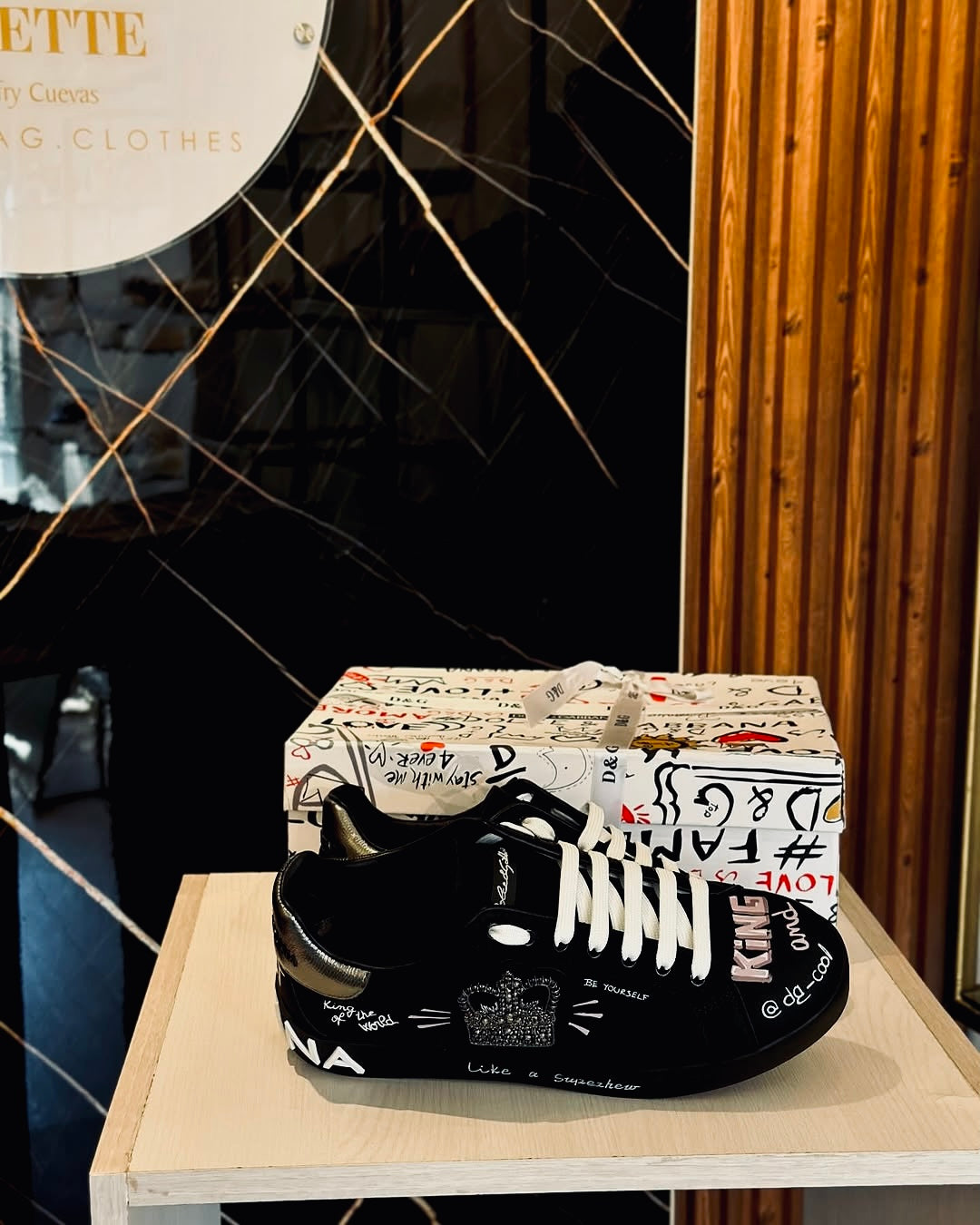 Dolce & Gabbana Portofino Patch Graffiti