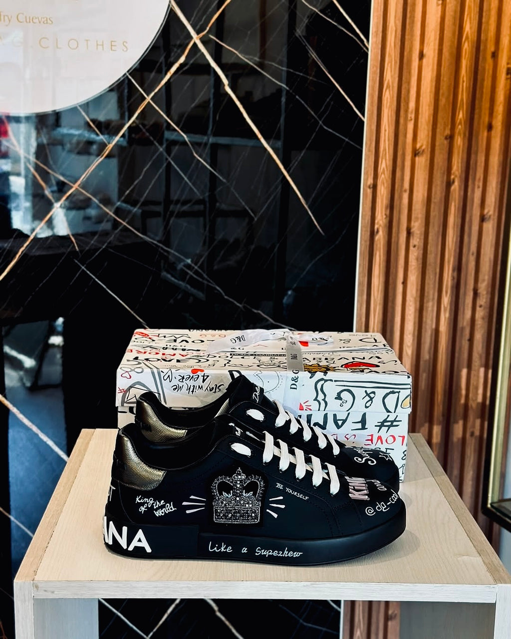 Dolce & Gabbana Portofino Patch Graffiti
