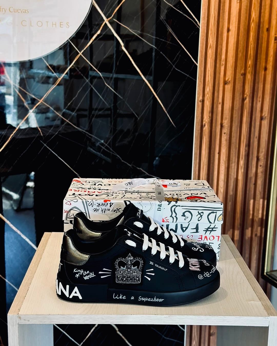 Dolce & Gabbana Portofino Patch Graffiti