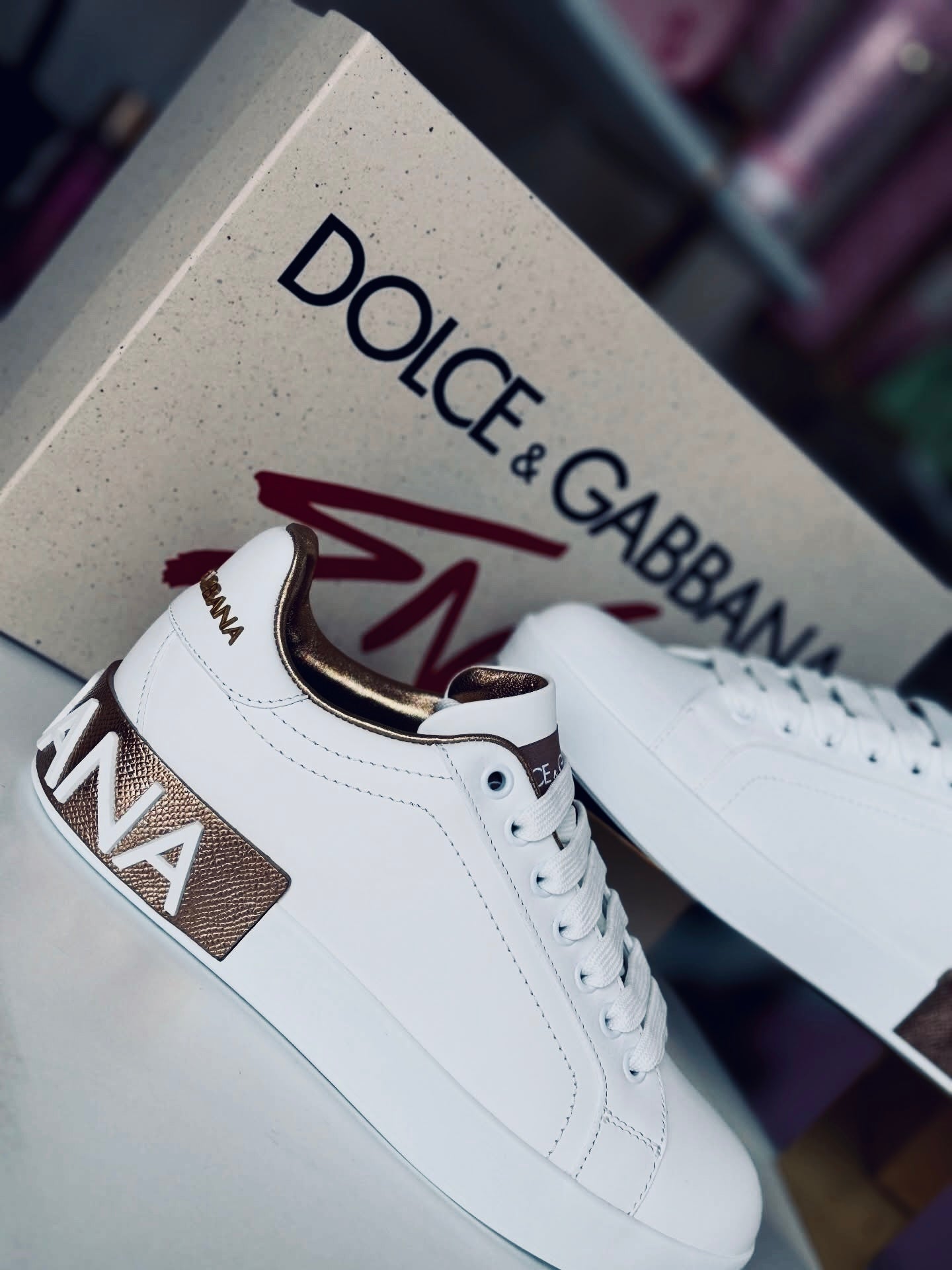 Dolce & Gabbana Metallic Portofino
