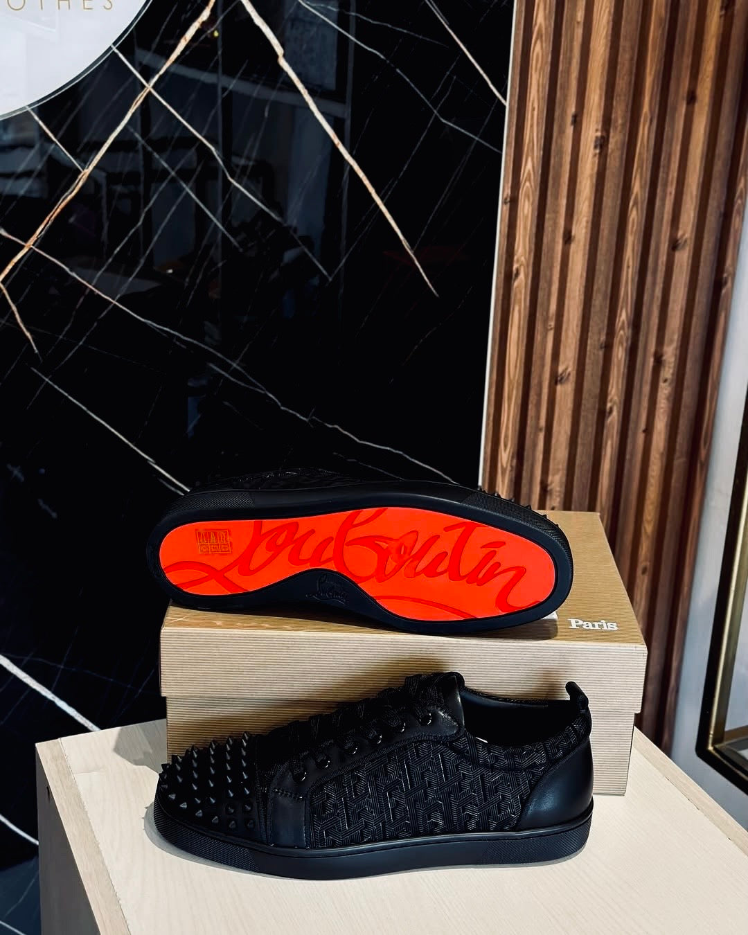 Christian Louboutin Louis Junior Spikes
